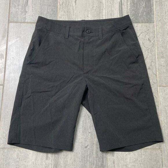Old Navy Active Flat Front Chino Shorts Dark Gray Men's Size 30 - Picture 1 of 6